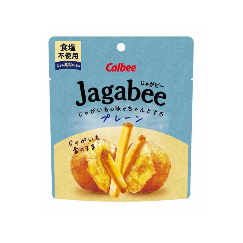 CALBEE JagaBee Unsalted Plain Potato Sticks