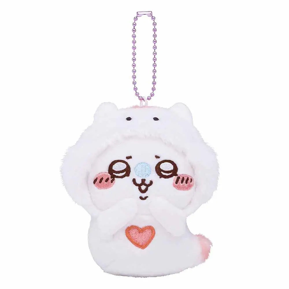 CHIIKAWA Gray Parka Service Chiikawa Aquarium Series Plush Keychain