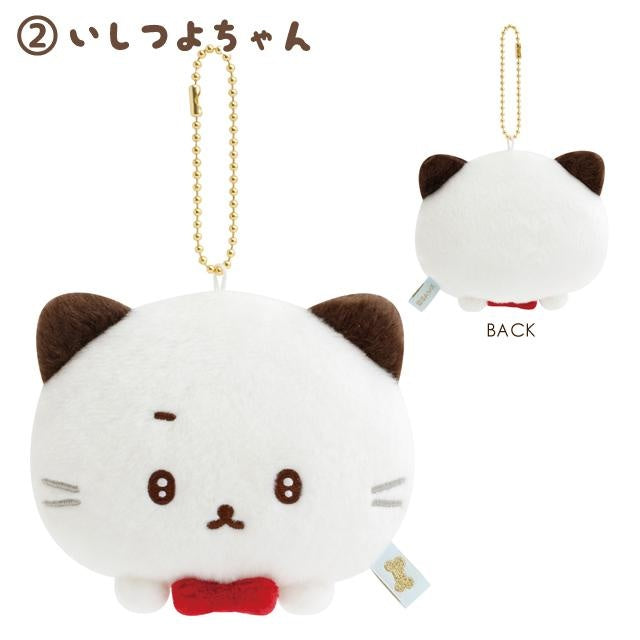 SAN-X Ishiyowa-chan "Introducing Kohai-chan" Plush Keychain