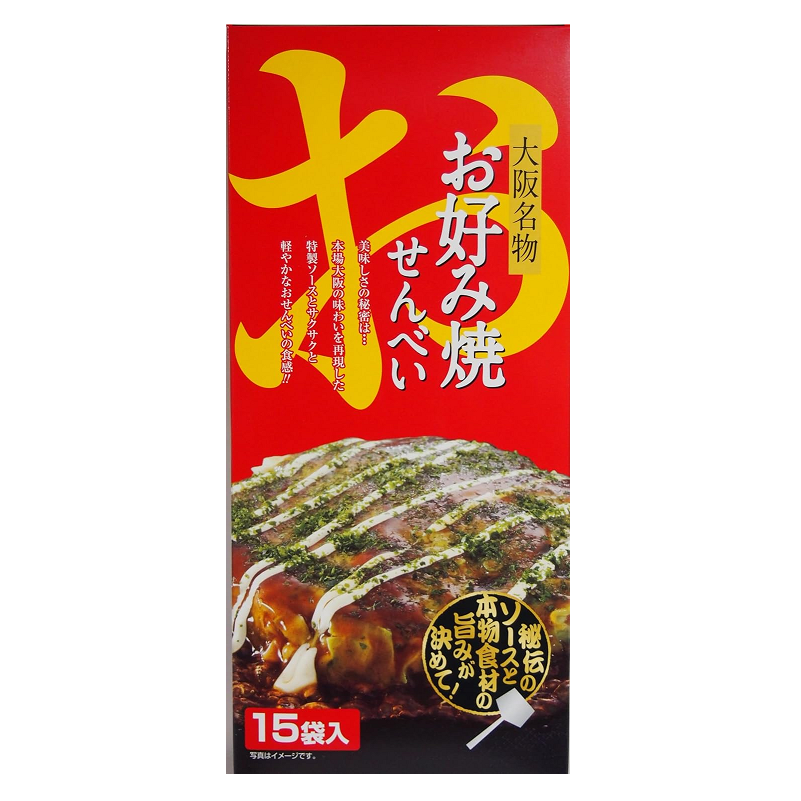 CHOJUDO KEIKA OSAKA Okonomiyaki Senbei Rice Crackers