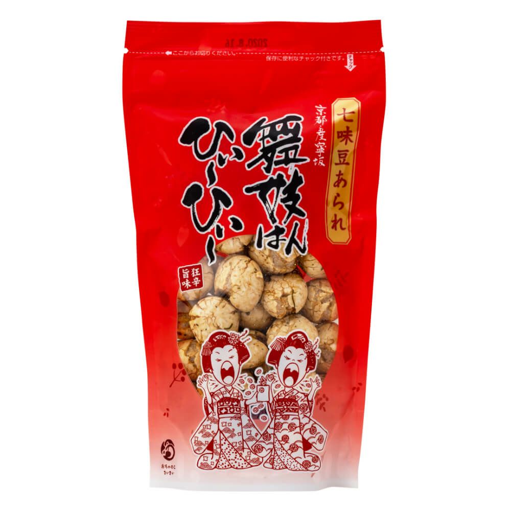 OCHANOKOSAISAI Maiko-han HiiHii 7-Spice Soybean Rice Crackers