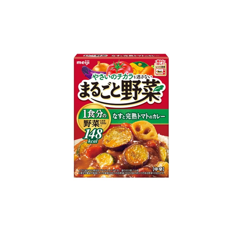 MEIJI Whole Vegetable Curry (Eggplant and Ripe Tomato)