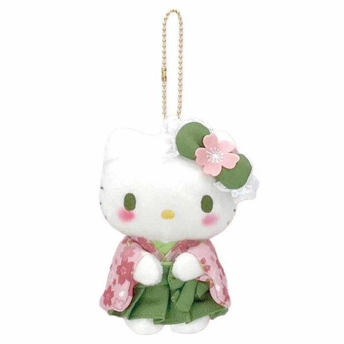 SANRIO Matcha Kimono Collection Plush Keychain