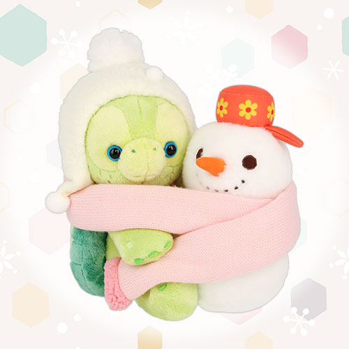 DISNEY Duffy & Friends Winter Secret of a Snowy Day Snowman Plush Toy
