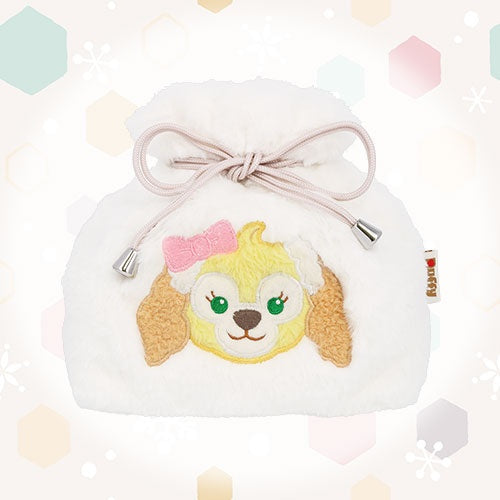 DISNEY Duffy & Friends Secret of a Snowy Day CookieAnn Drawstring Pouch