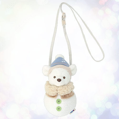 DISNEY Duffy & Friends Secret of a Snowy Day Snowman Cross Body Bag
