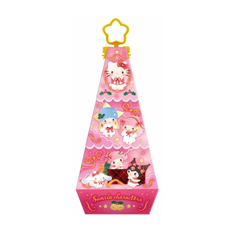 SANRIO Change Tree Corn Potage Snacks and Strawberry Ramune Candy Set