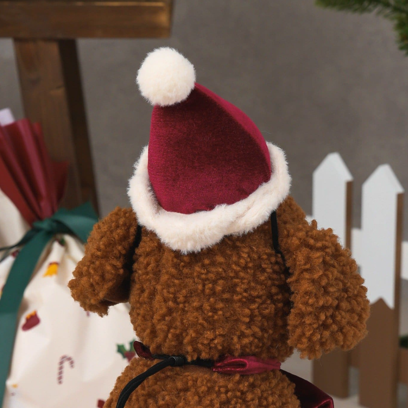 The 3COINS Santa Hat & Ribbon Set for Pet
