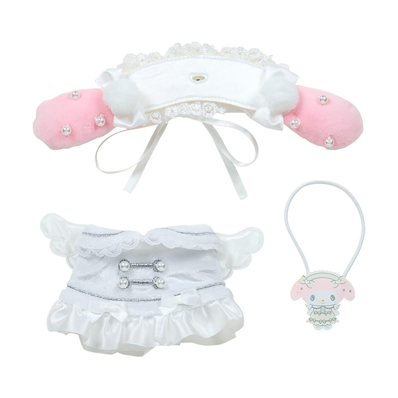 SANRIO Hello Kitty Plush Costume “Pure White Angel” Outfit