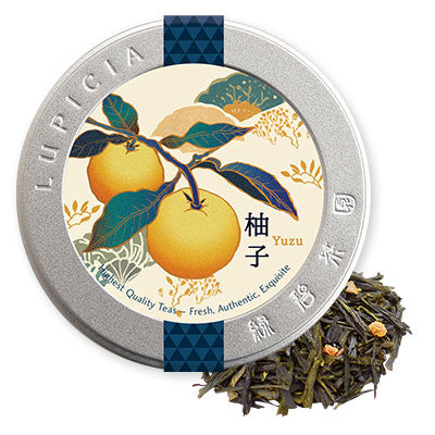 LUPICIA Yuzu Japanese Green Tea Limited Edition Tin