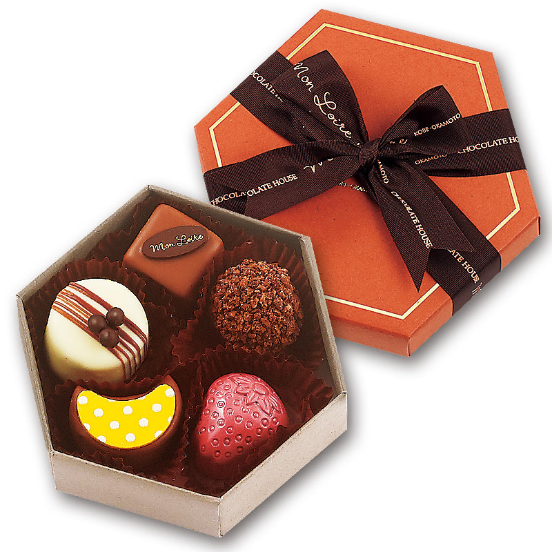 MONLOIRE Truffle Chocolate Gift Box 5pcs