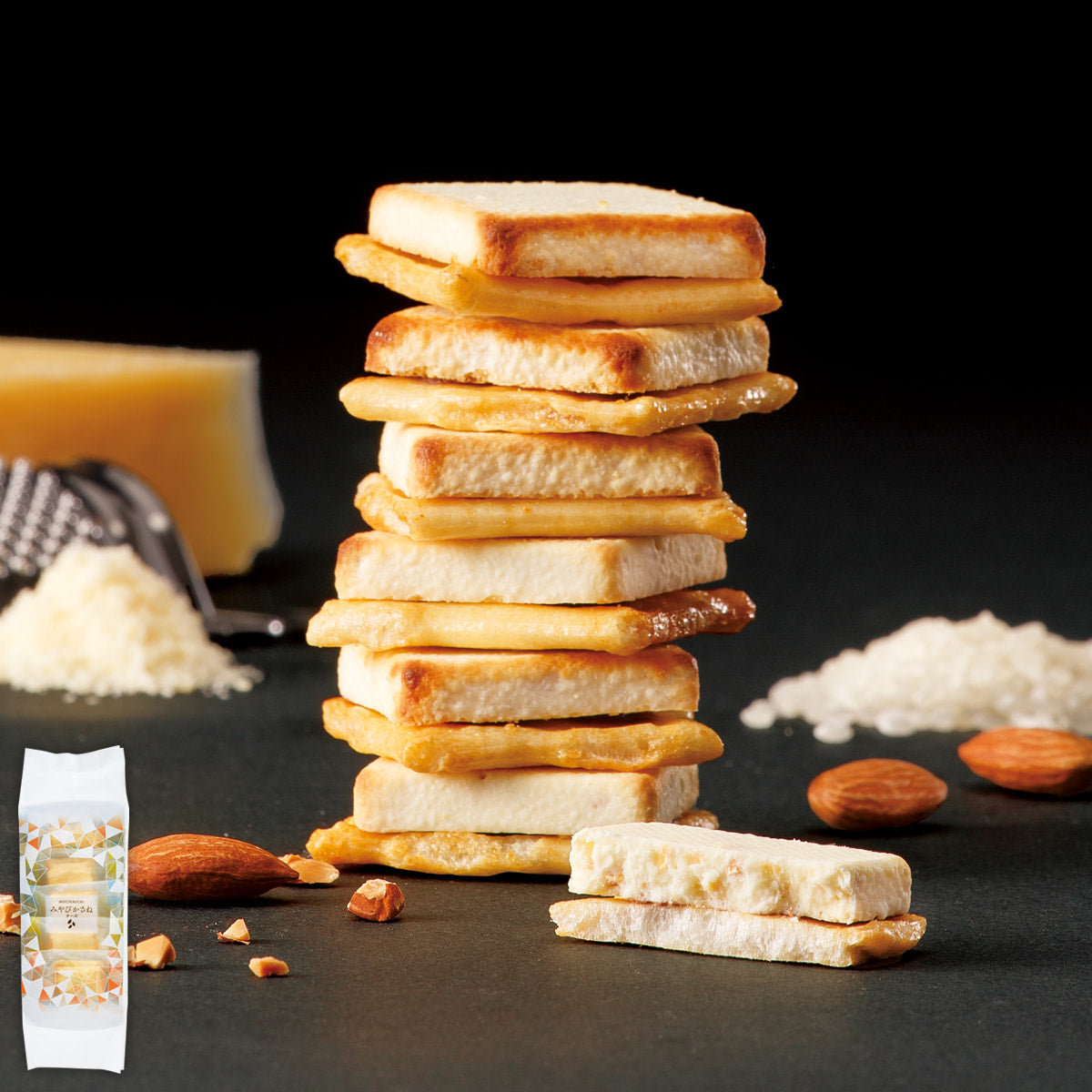 MOCHIKICHI Miyabi Kasane Assorted Rice Crackers & Chocolate