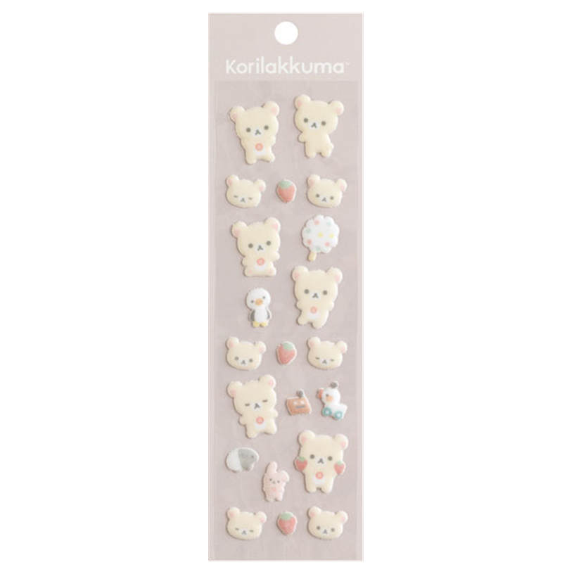 SAN-X Rilakkuma and Korilakkuma Sticker Set