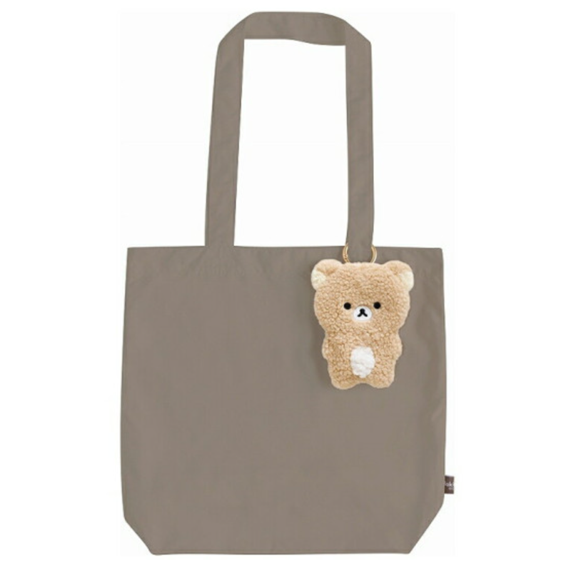SAN-X Rilakkuma All-Purpose Plush Storage Charm & Shopping Bag Set