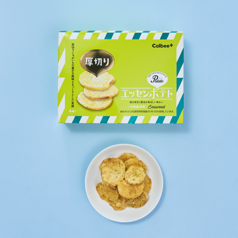 CALBEE Essen Potato Chips Seaweed Flavor