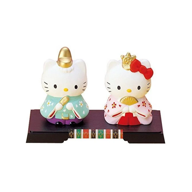 SANRIO Hello Kitty and Dear Daniel Girls’ Day Ceramic Centerpiece