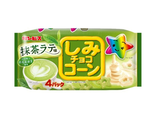 GINZA Cookie Soak-in Chocolate Corn Stick Matcha Latte Flavor