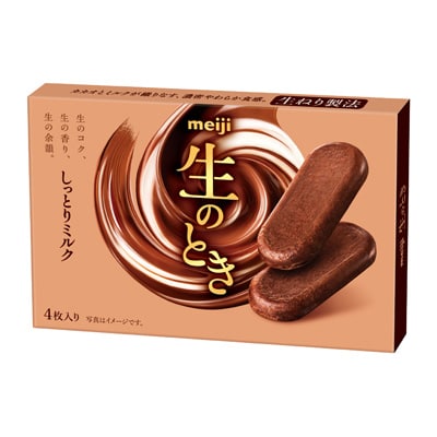 MEIJI Nama no Toki Rich Milk Chocolate Cookies