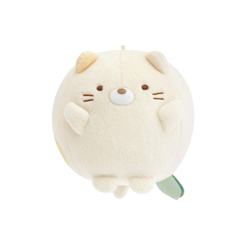 SAN-X Sumikko Gurashi Tanuki's Round Restaurant Plush Keychain