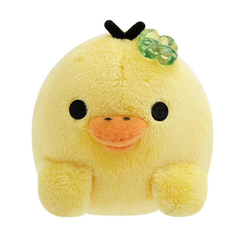 SAN-X Rilakkuma Chairoikoguma's Kumakyun Days Palm-Sized Plush Toy (Random 1 Of 6)