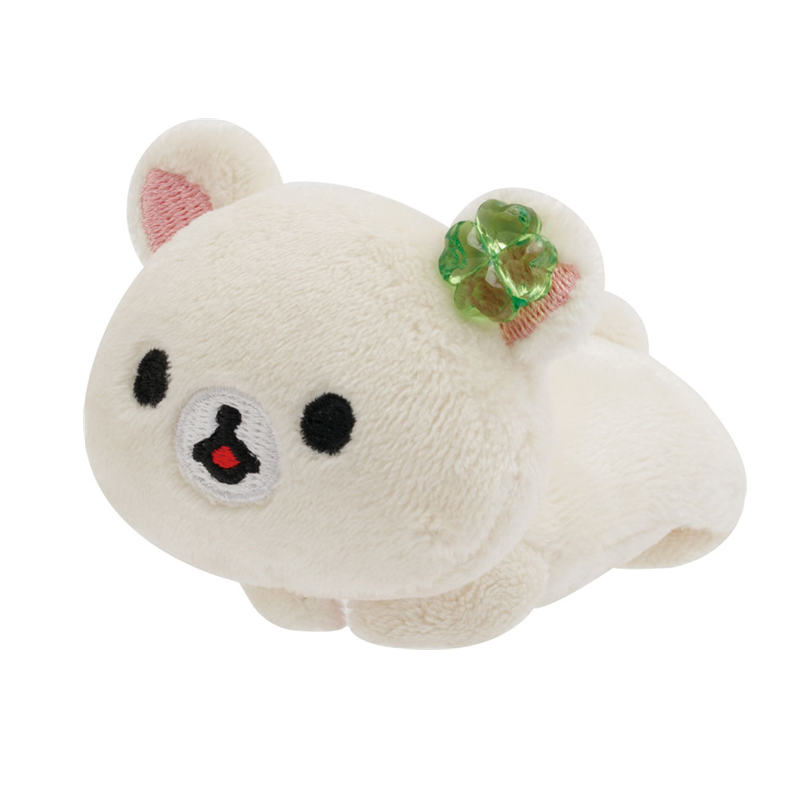 SAN-X Rilakkuma Chairoikoguma's Kumakyun Days Palm-Sized Plush Toy (Random 1 Of 6)