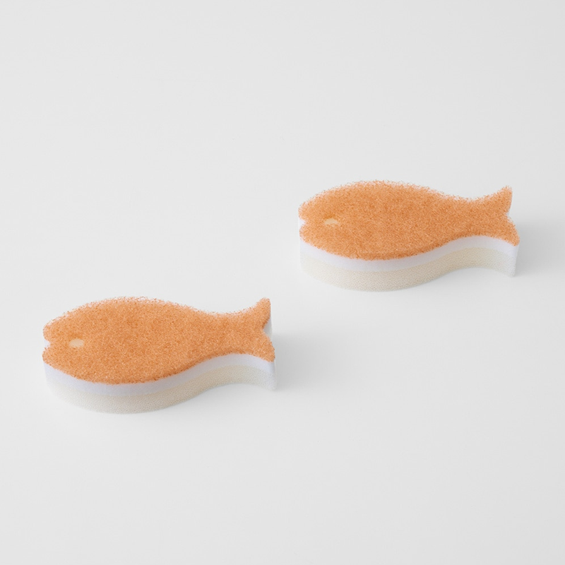 MARNA Fish Shaped Kitchen Sponge
