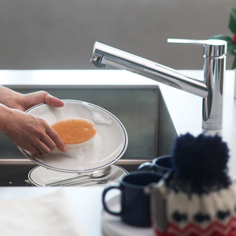 MARNA Fish Shaped Kitchen Sponge