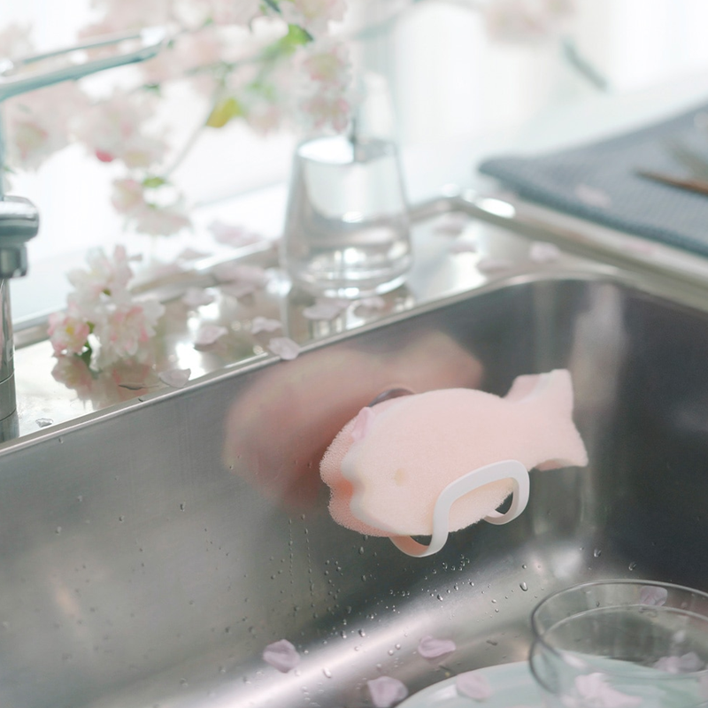 MARNA Fish Shaped Kitchen Sponge