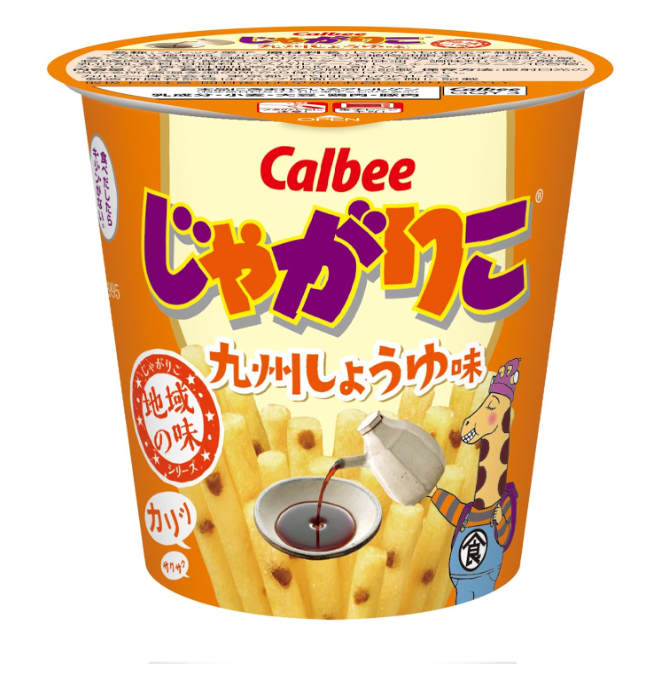 CALBEE Jagarico Kyushu Soy Sauce Flavor Potato Sticks