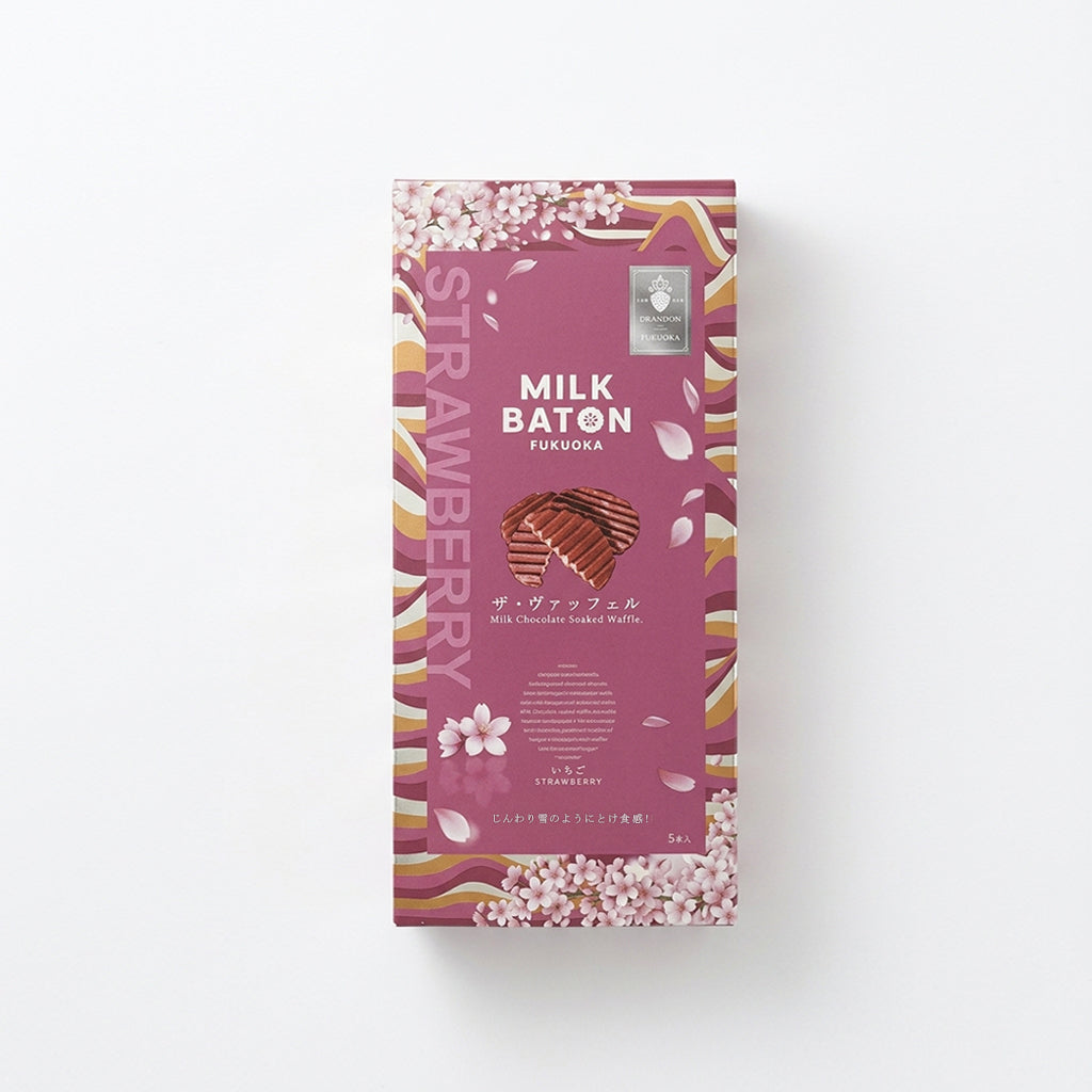 MILK BATON The Waffle Strawberry