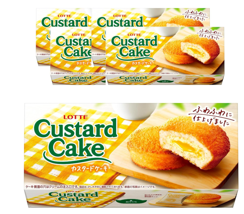 LOTTE Custard Cake