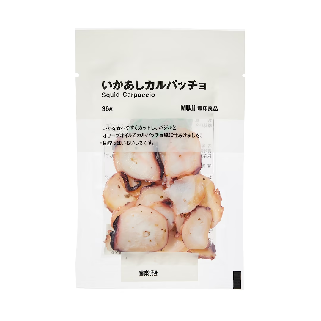MUJI Squid Carpaccio