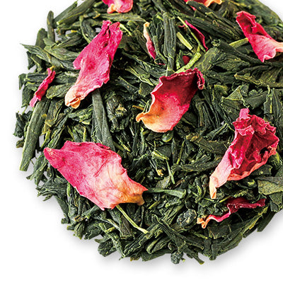 LUPICIA Momo White Peach Green Tea – 10 Tea Bags