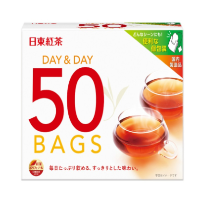 NITTOH TEA Day & Day Black Tea Bags