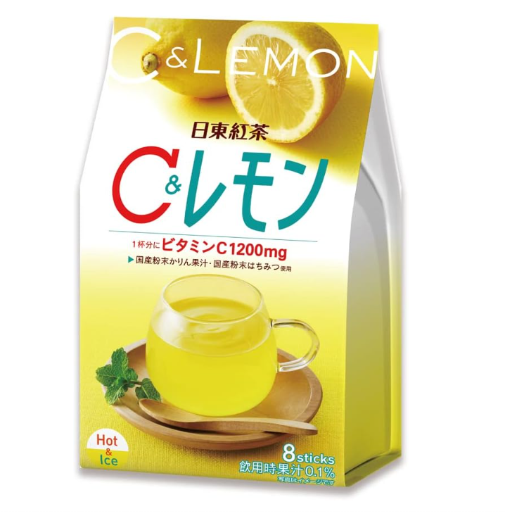 NITTOH TEA C & Lemon Tea (1200 mg Vitamin C Per Cup)