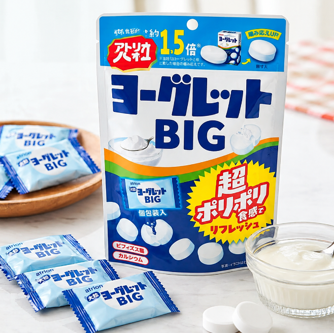 ATORION Yoglet BIG – Yogurt-Flavored Tablet Candy