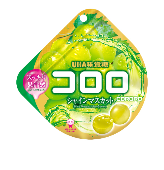 UHA MIKAKUTO Kororo Shine Muscat Gummy Candy