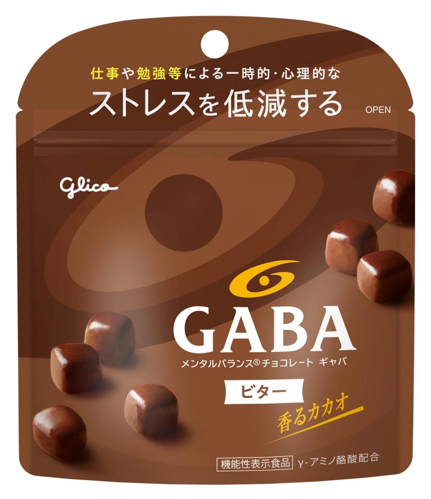 GLICO Bittersweet Chocolate with GABA