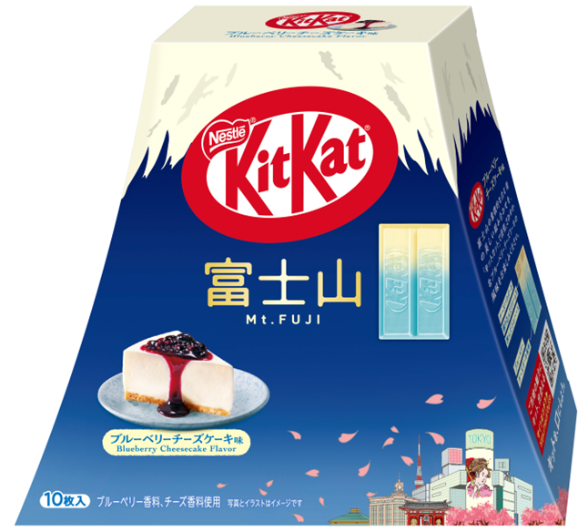 NESTLÉ KITKAT Blueberry Cheesecake