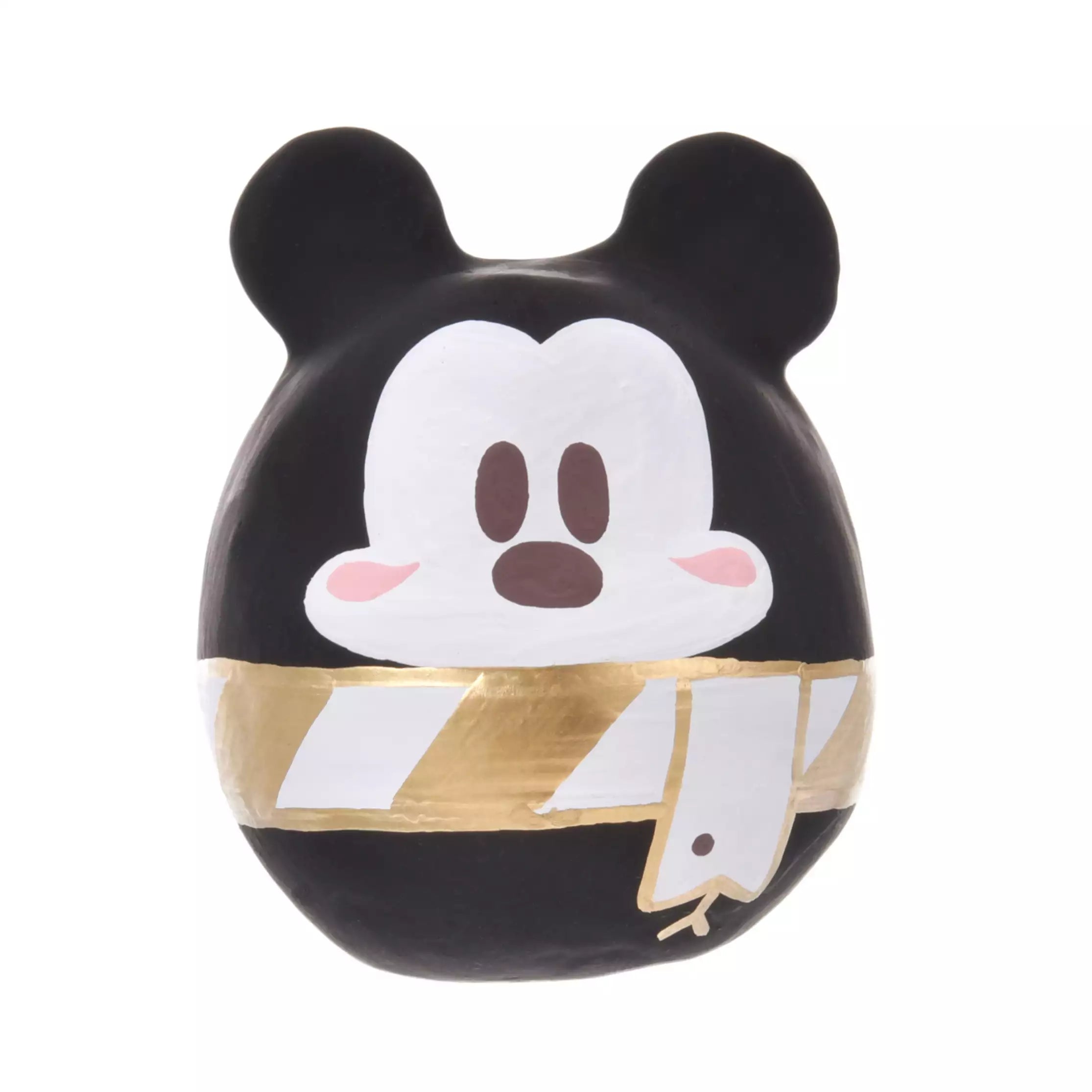DISNEY Mickey and Minnie Mouse Daruma Doll