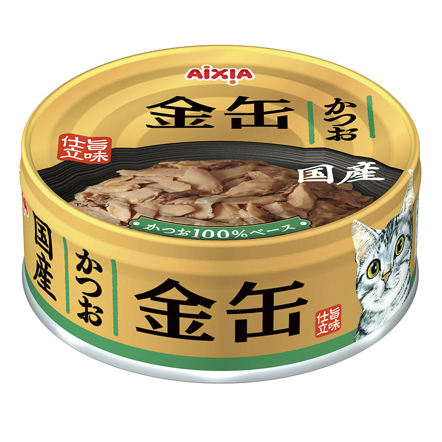 AIXIA GOLD Can Cat Food (Bonito)