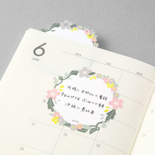 MIDORI Sticky Notes Die-Cut