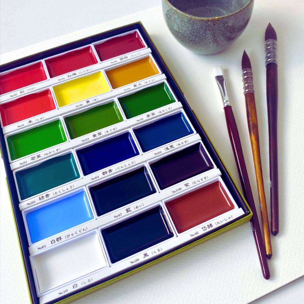KURETAKE Portrait Aesthetics Watercolor Paint