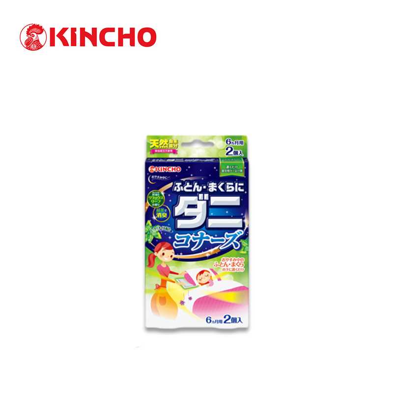KINCHO Corner Mite Repellent Sheets (Relaxing Leaf Scent)