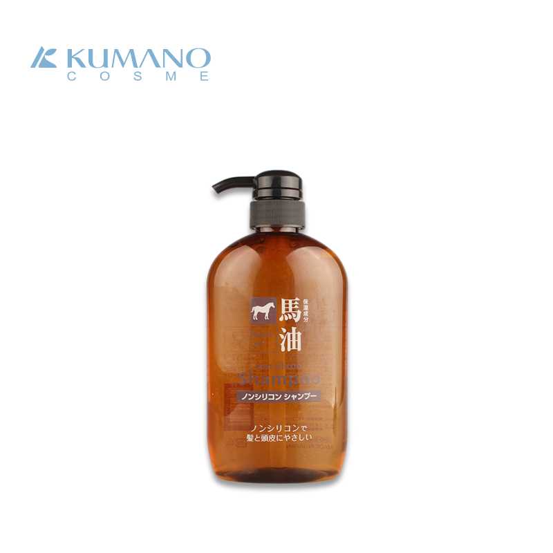 KUMANOYUSHI Horse Oil Non Silicon Shampoo