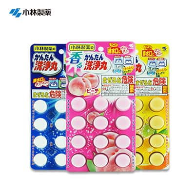 KOBAYASHI Drain Pipe Deodorizing Effervescent Tablets 12 Tablets