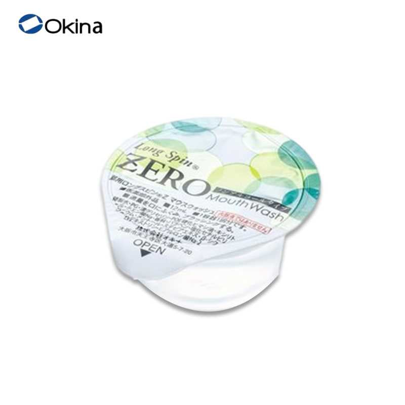 OKINA Long Spin Zero Non-Alcoholic Citrus Mint Mouthwash 14 mL