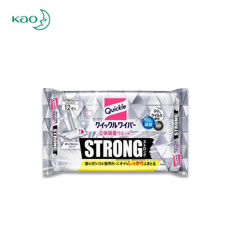 KAO Flooring Wiper Quickle Wiper 3D Absorbent Wet Sheet