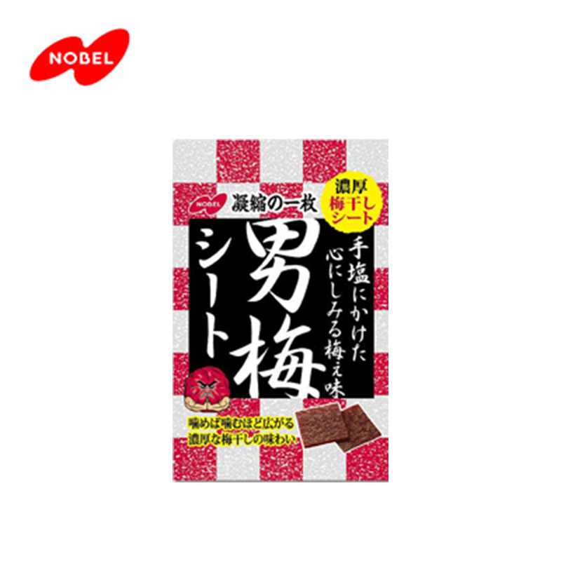 NOBEL Otoko Ume Plum Candy Sheet