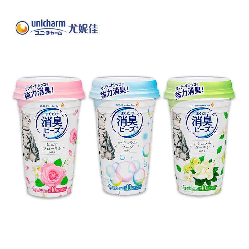 UNICHARM Cat Litter Deodorizing Fragrance Beads